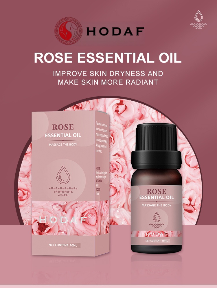 Luxury Skincare Store - HODAF Gül Esansiyel Yağı—Vücut Masaj Yağı,