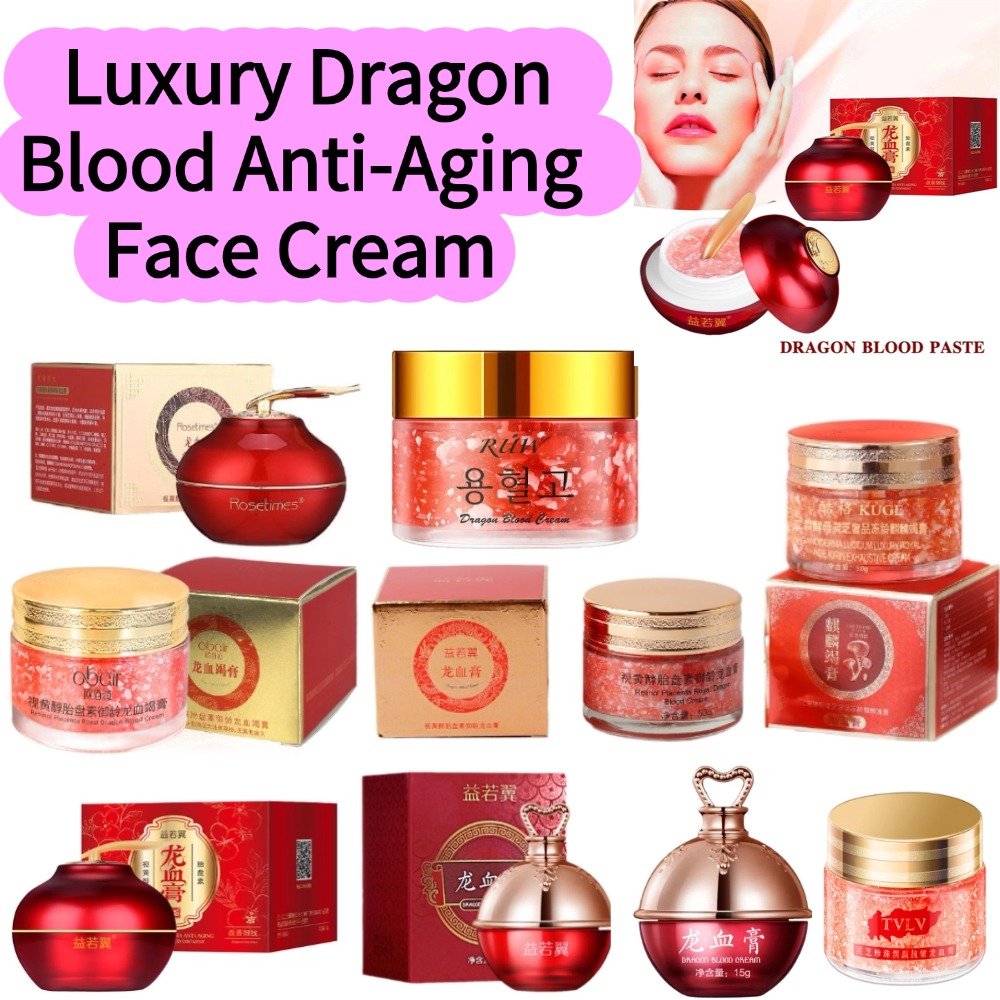 Luxury Skincare Essence - Lüks Ejderha Kanı Yaşlanma Karşıtı Yüz