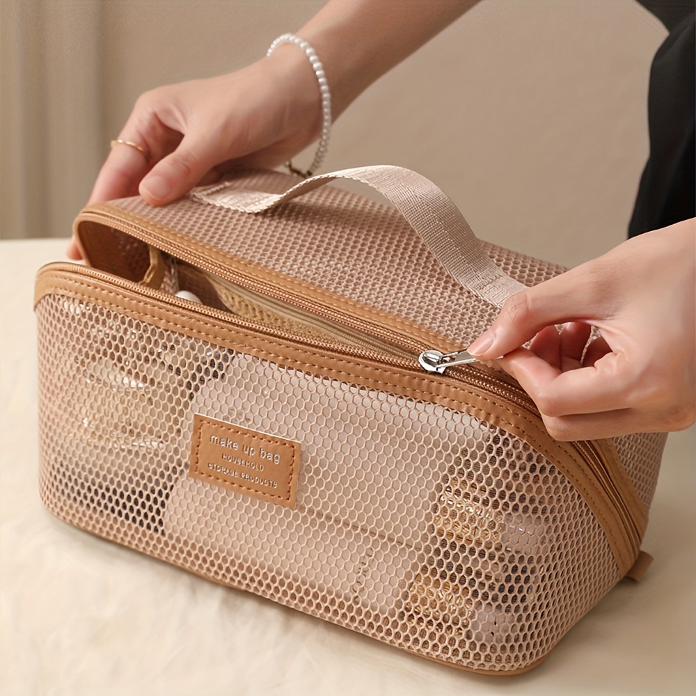 Luxury Skincare Containers - Kadın Makyaj Organizatörü Tuvalet Çantası Makyaj