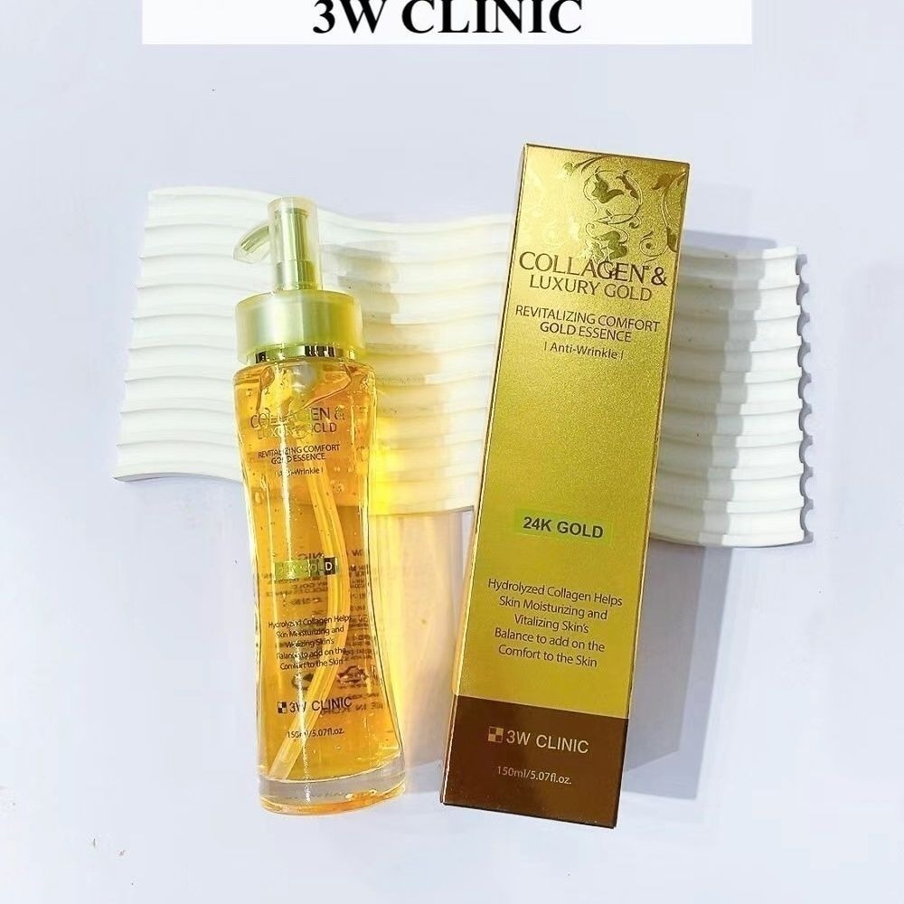 Luxury Skincare Essence - 3WCLINIC Kolajen ve Lüks 24 Ayar
