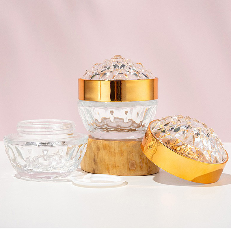 1 adet Lüks Elmas Desenli 50g  - Luxury Skincare Containers incelemesi ve fiyatı