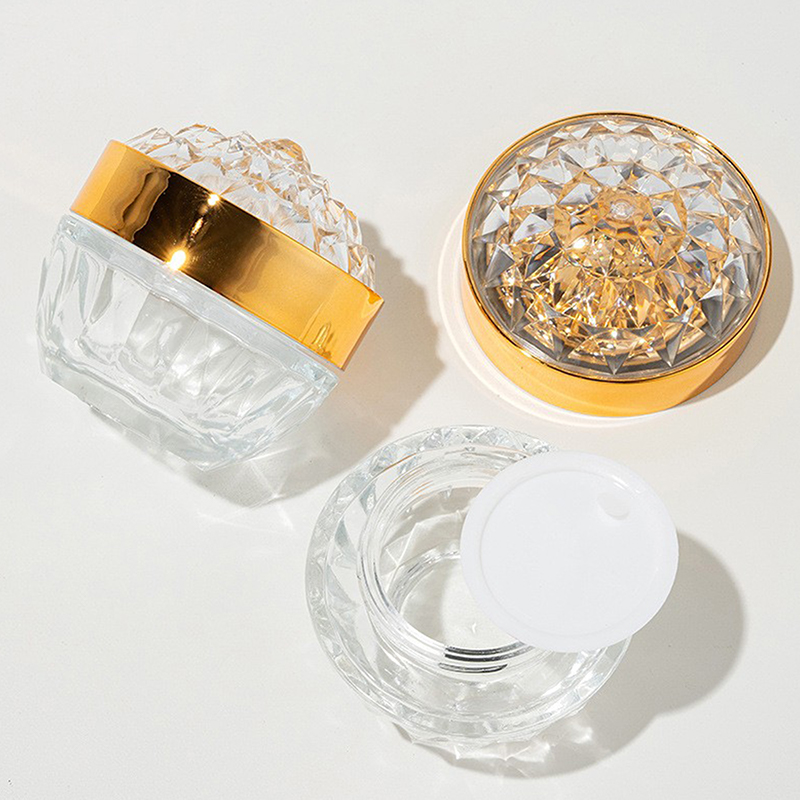 1 adet Lüks Elmas Desenli 50g  - Luxury Skincare Containers incelemesi ve fiyatı