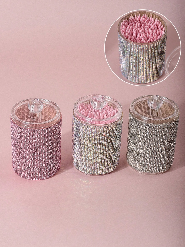 3 Renkli Lüks Elmas İşlemeli P - Luxury Skincare Containers incelemesi ve fiyatı