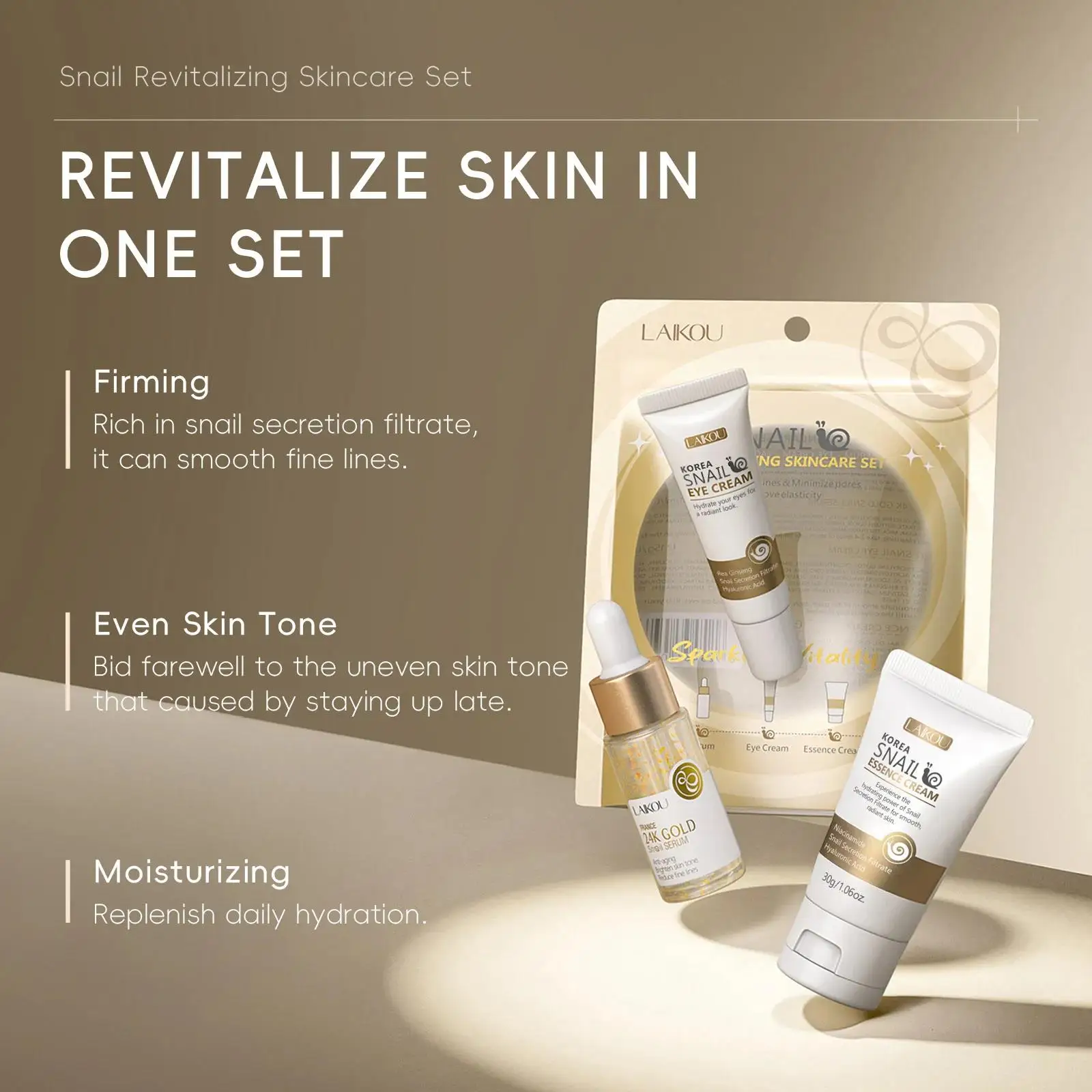 24 Ayar Altın Salyangoz Onarıc - Luxury Skincare Essence incelemesi ve fiyatı