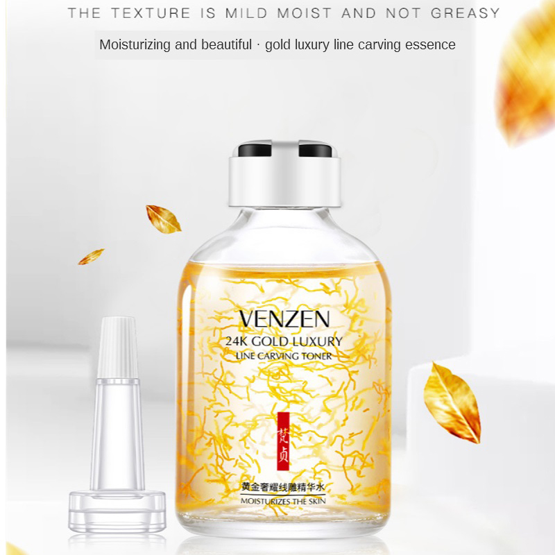 24K altın lüks çizgi oyma Tone - Luxury Skincare Essence incelemesi ve fiyatı