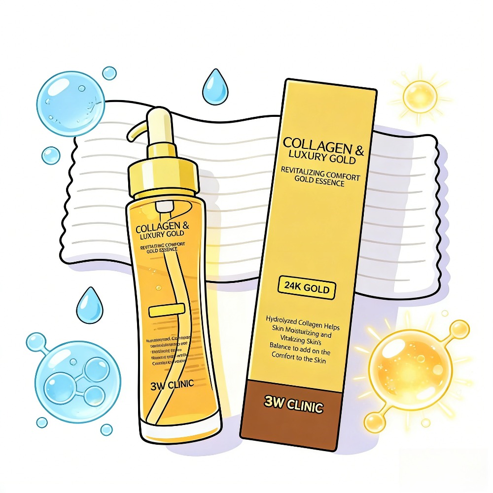 3WCLINIC Kolajen ve Lüks 24 Ay - Luxury Skincare Essence incelemesi ve fiyatı